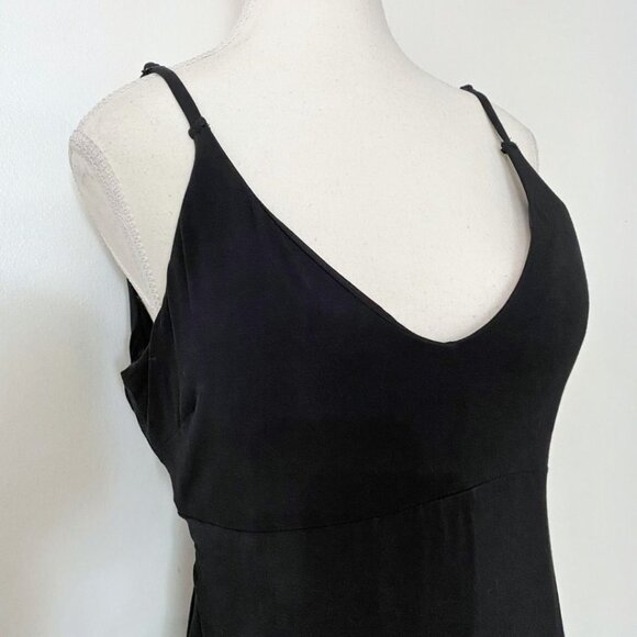 NWT SHAPELLX BLACK BUILT IN 360° LONG SLIP SHAPING MAXI DRESS - XXL - Picture 6 of 9